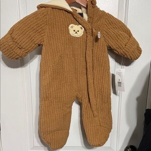 Rothschild Cozy Brown Bear Kids One Piece